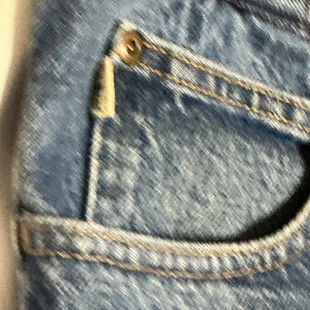 LL Bean Mens Jeans Comfort Waist 36x34 Blue Denim 100% Cotton - Picture 4 of 13